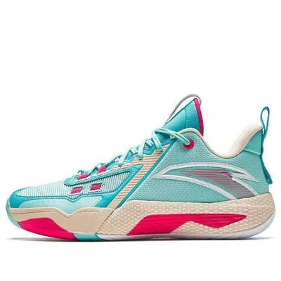 Anta Quick Battle 5 'mint Blue Pink' In Multi