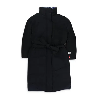 Anta Reversible Long Black Coat