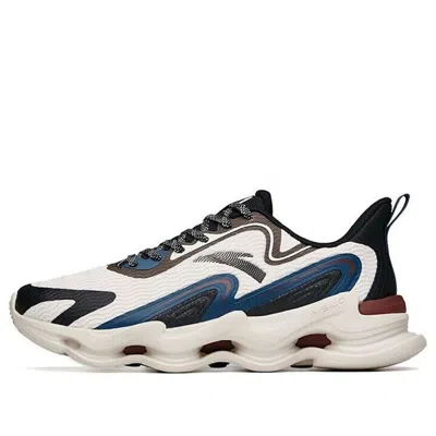 Anta Run Collection 'white Blue Black'