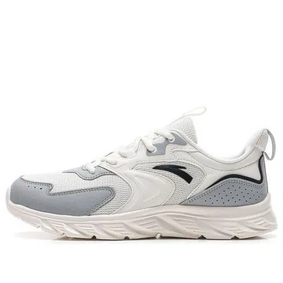 Anta Run Collection 'white Grey Black'