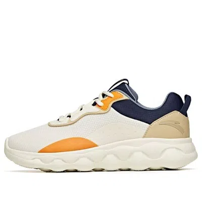 Anta Run Collection 'white Orange Navy'