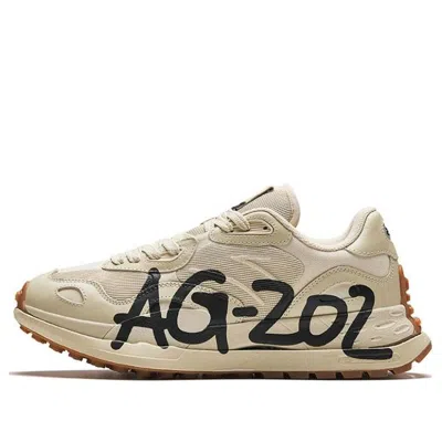 Anta Running Series Trainers 'beige Black White'