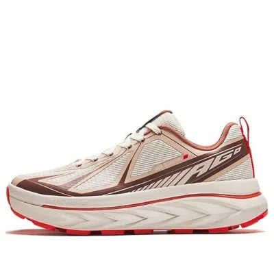 Anta Running Series Sneakers 'beige Brown Red' In Neutral
