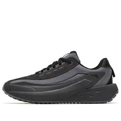 Anta Running Series Sneakers 'black Grey' In Multi