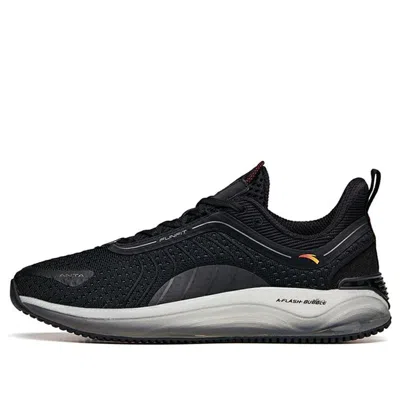 Anta Running Series Sneakers 'black Grey' In Multi