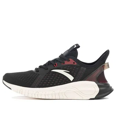 Anta Running Series Sneakers 'black Mesh' In Multi