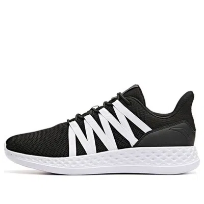 Anta Running Series Sneakers 'black White' In Multi