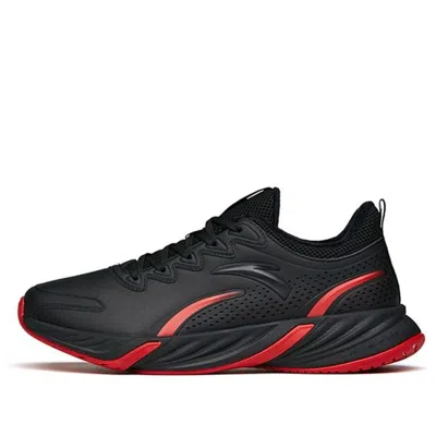 Anta Running Series Sneakers Fleeced 'black Red'