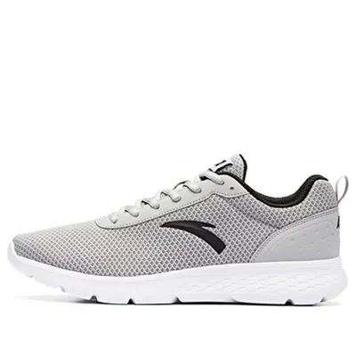 Anta Running Series Sneakers 'grey Black White' In Multi