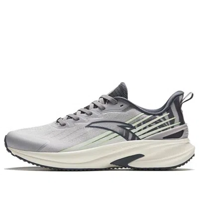 Anta Running Series Sneakers 'grey Green' In Black