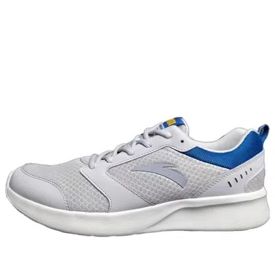 Anta Running Series Sneakers 'grey White Blue' In Gray