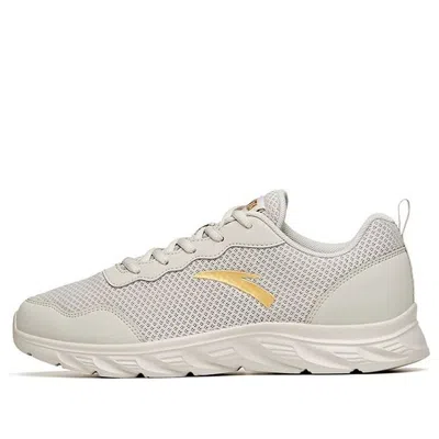Anta Running Series Sneakers 'grey Yellow' In Multi
