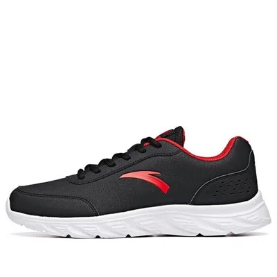 Anta Running Series Sneakers Leather  'black Red'