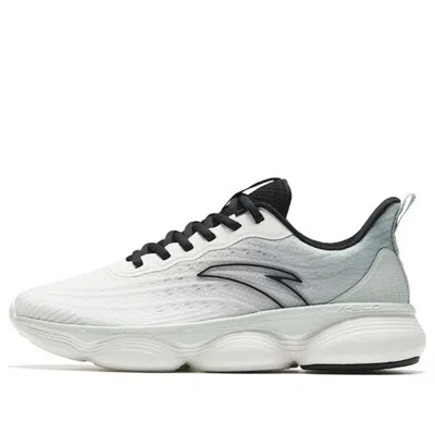 Anta Running Series Sneakers 'white Green Blackw' In Gray