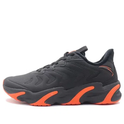 Anta Running Series Sneakers With Fleece 'black Orange'