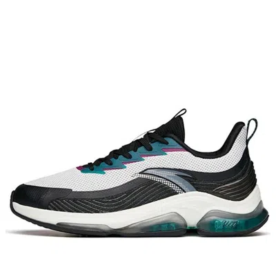 Anta Running Shoes 'black White Green'