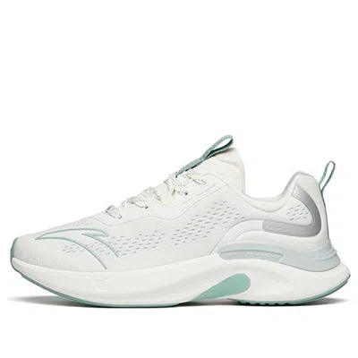 Anta Runninng Series Sneakers 'white Pale Green' In Multi