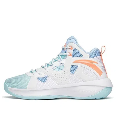 Anta Shock The Game 2 High Top Shoes 'white Blue'