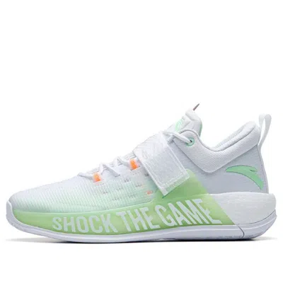 Anta Shock The Game 4 Low 'white Green'