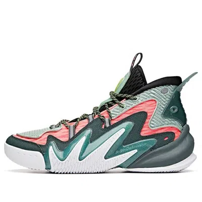 Anta Shock The Game 4.0 Wave 2 Shoes 'green Pink'