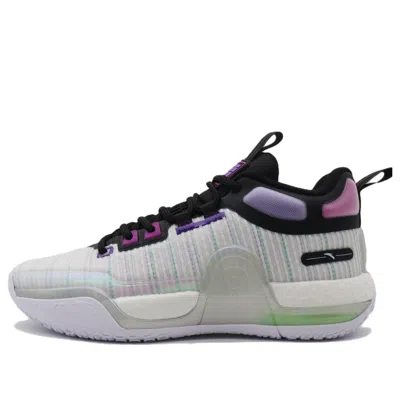 Anta Shock The Rule High 'white Black Purple' In Gray