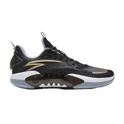 Pre-owned Anta Shock Wave 5 'black Gold' | Men's Size 9.5