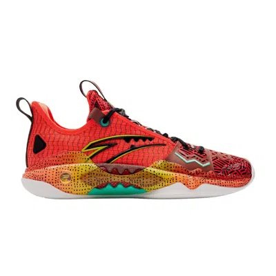 Pre-owned Anta Shock Wave 5 Pro 'strength' | Red | Men's Size 12.5