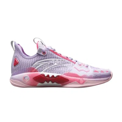 Pre-owned Anta Shock Wave 5 Pro 'valentine's Day' | Purple | Men's Size 12