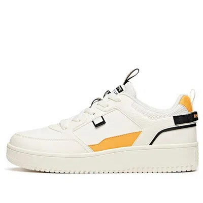 Anta Skateboarding Series Sneakers 'white Orange Black'