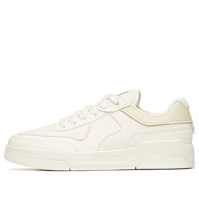 Anta Skateboarding Shoes 'white Yellow' In Multi