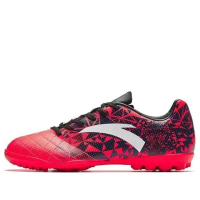Anta Soccer Series Sneakers 'red Black White' In Multi