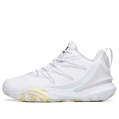Anta Speed 5 Casual Basketball Shoes 'white Yellow'