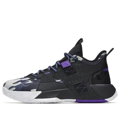 Anta Speedy 2 'black Purple' In Multi