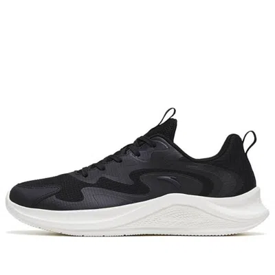 Anta The Stroll Running Shoes 'black White' In Multi