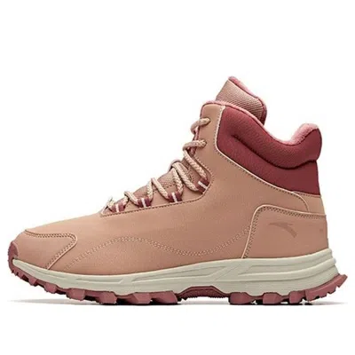 Anta (wmns)  Casual Fleeced Skateboarding Shoes 'peach' In Multi