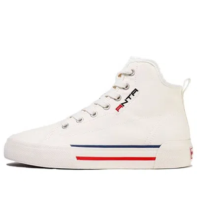 Anta (wmns)  High Top Canvas Shoes 'ivory Red'