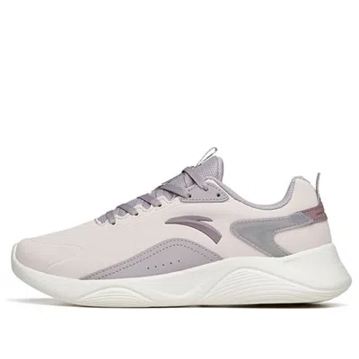 Anta (wmns)  Running Series Sneakers Leather 'ash Purple' In Gray