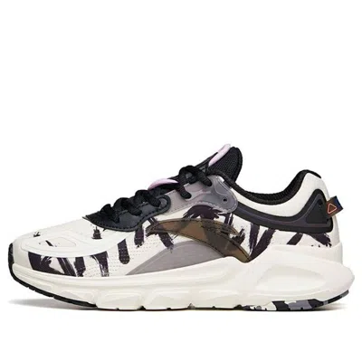 Anta (wmns)  Running Series Sneakers Leather 'white Black Grey'