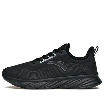 Anta (wmns)  Running Series Sneakers Leather With Fleece 'black'