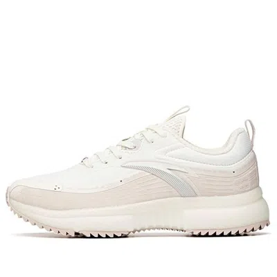 Anta (wmns)  Running Series Sneakers Trail 'white Grey' In Pink