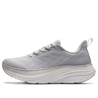 Anta (wmns)  Running Series Sneakers 'white Grey' In Blue