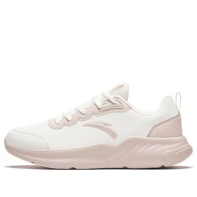 Anta (wmns)  Running Series Sneakers 'white Pink' In Multi
