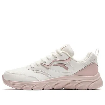 Anta (wmns)  Running Series Sneakers 'white Pink' In Multi