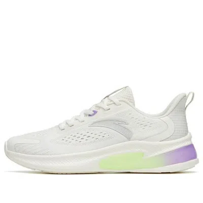 Anta (wmns)  Running Series Sneakers 'white Silver Purple'