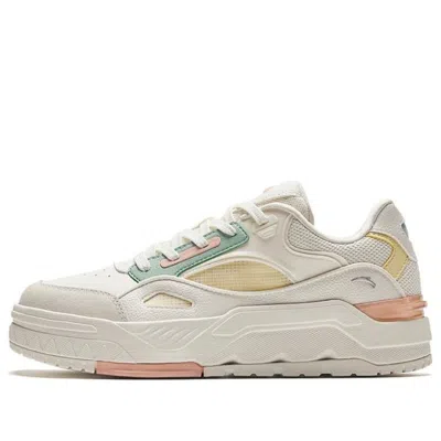 Anta (wmns)  Skateboarding Series Sneakers 'orange Yellow Green' In White