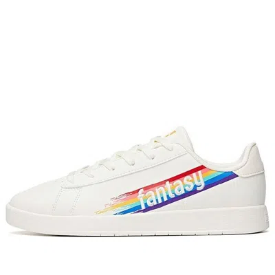 Anta (wmns)  Skateboarding Series Sneakers 'white With Rainbow'