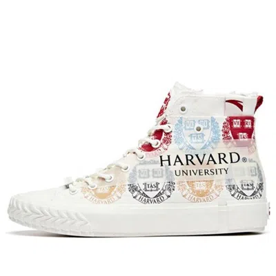 Anta (wmns)  X Harvard Life Series Sneakers Canvas High 'white Multi-color'