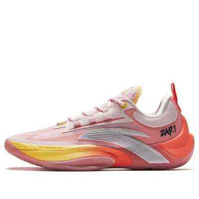Anta X Donte Divincenzo Instant Zap 1 'pink Yellow' In Multi
