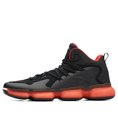 Anta X Nasa Seeed 60th Anniversary Basketball Shoes 'black Red' In Multi
