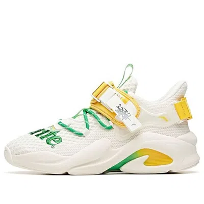 Anta X Sprite Badao 'white Yellow Green' In Multi